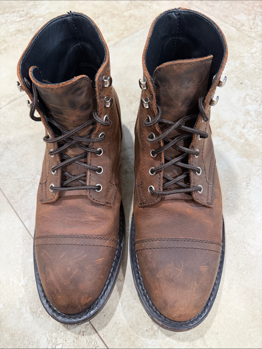 Thursday Boot Company Men's Brown Leather Captain | Arizona Adobe - Wide / 6.5 - Picture 3 of 6